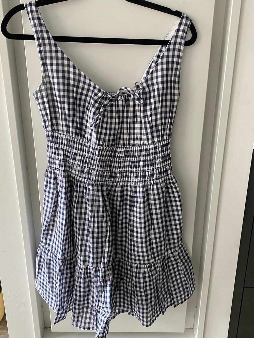 Abercrombie & Fitch Navy and White Mini Dress